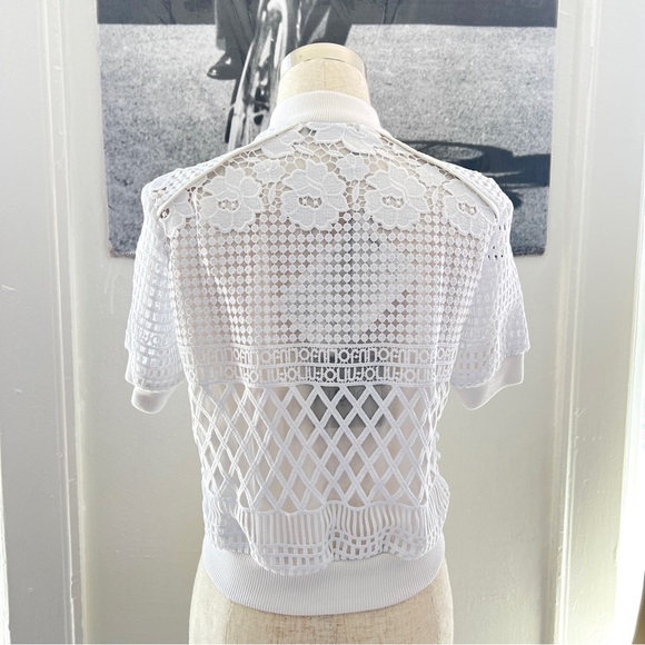 Liu Jo Cardigan Woman White Short Sleeve - Picture 6 of 11